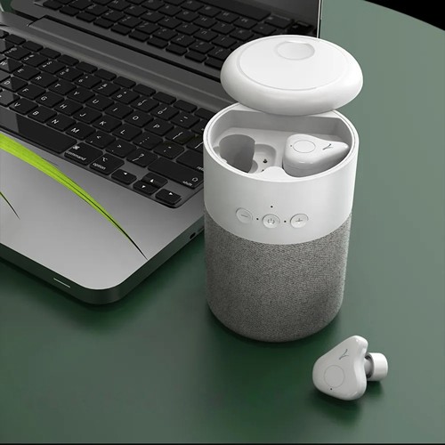 KANZEN - COMBO ÉCOUTEURS + ENCEINTE 5W SANS FIL - 7