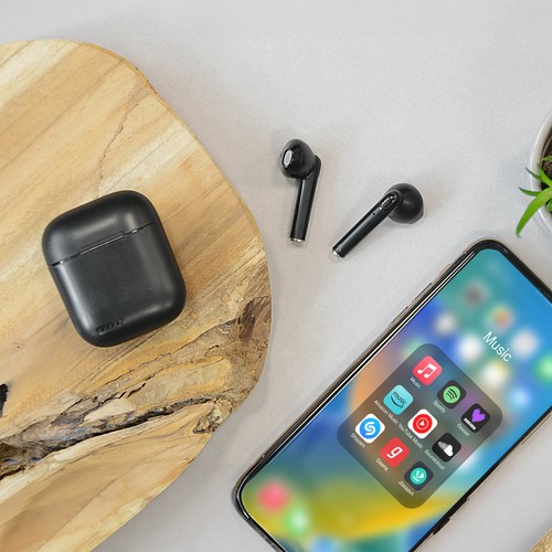 ECOUTEURS SANS FIL BLUETOOTH - NOIR - 5