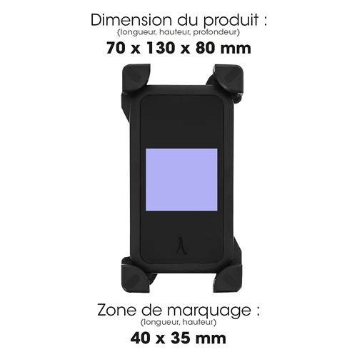 JITENSHA - SUPPORT VELO / MOTO / TROTTINETTE - SMARTPHONE JUSQU’A 6.9"
