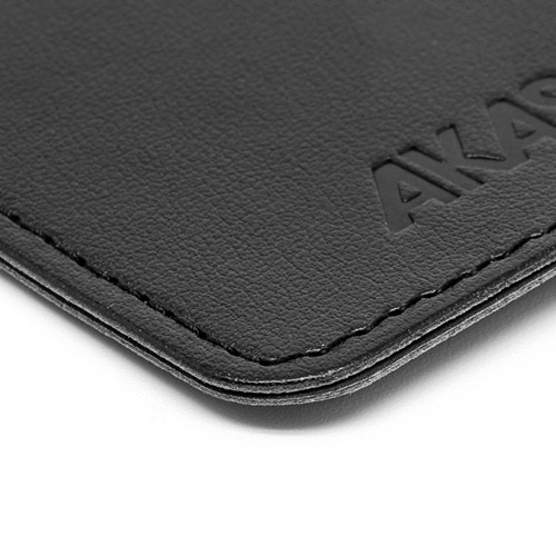 PORTE CARTE GRISE & DOCUMENTS EN SIMILI-CUIR LISSE MARRON