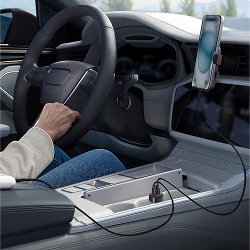 KEKU - CHARGEUR ALLUME CIGARE TURBO CAC USB TYPE-C 20W + USB-A QC3.0 - 7