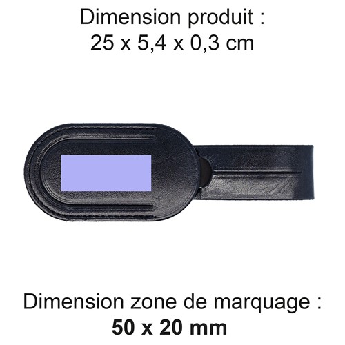 ETIQUETTE BAGAGE  EN CUIR VERITABLE MARRON CLAIR