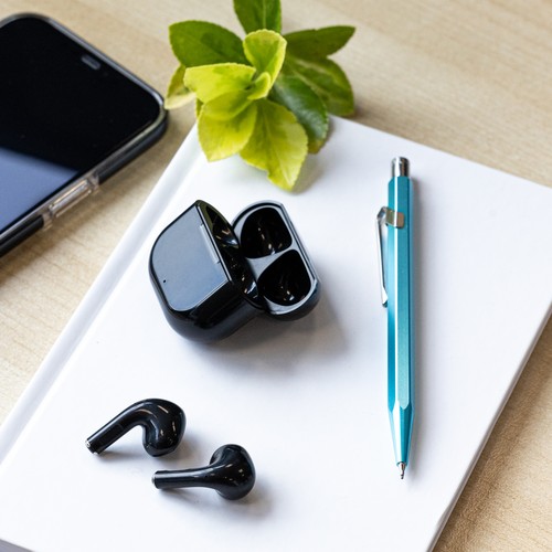 ECOUTEURS SANS FIL BLUETOOTH ECO EN MATIERE RECYCLÉE