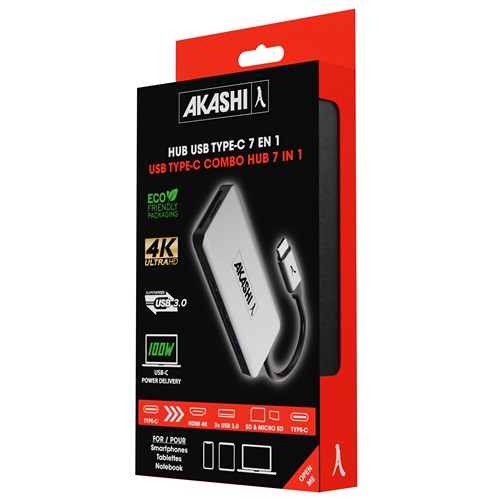 HABU - HUB 7 EN 1 - USB TYPE-C