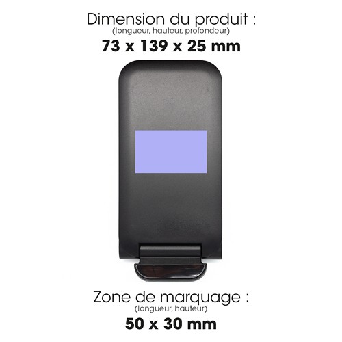 HOSON - CHARGEUR SANS FIL INDUCTION 15W STAND EN MATÉRIAUX RECYCLÉS