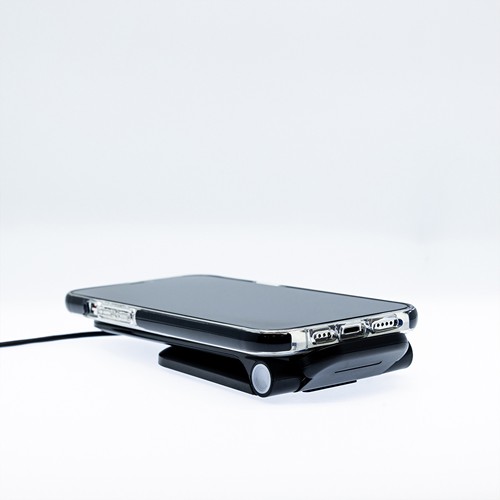 HOSON - CHARGEUR SANS FIL INDUCTION 15W STAND EN MATÉRIAUX RECYCLÉS