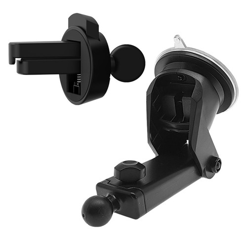 SUPPORT VOITURE AVEC CHARGE RAPIDE SANS FIL 15W ET 2 SYSTÈMES DE FIXATION - 2