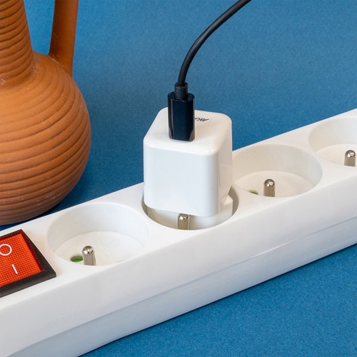 NANO - PRISE SECTEUR NOIRE 30W SUPERGAN ORIGINE FRANCE GARANTIE