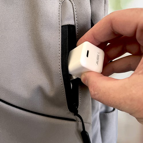 NANO - PRISE SECTEUR NOIRE 30W SUPERGAN ORIGINE FRANCE GARANTIE