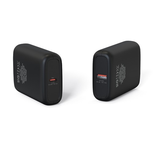 RAITO - BATTERIE DE SECOURS ULTRA SLIM RETRO-ÉCLAIRÉE 10 000 MAH NOIR
