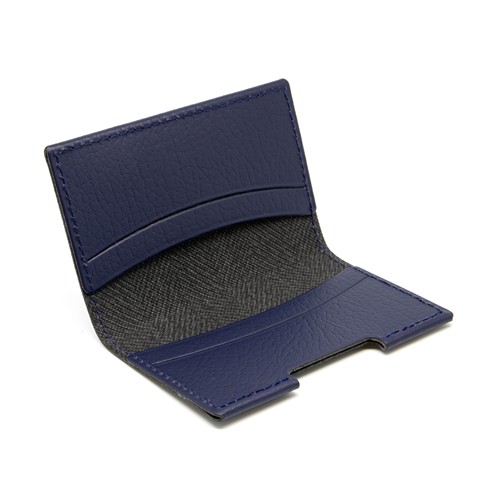 PORTE-CARTES FOLIO AVEC OU SANS ANTI-RFID  CUIR RECYCLÉ GRIS