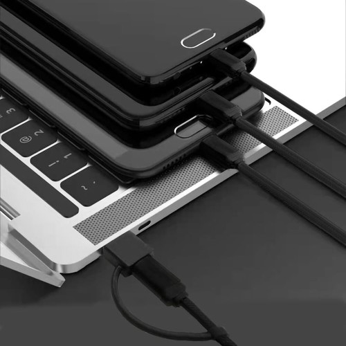 CABLE 5 EN 1 CHARGE ECO ULTRA - RAPIDE CERTIFIÉ - 3