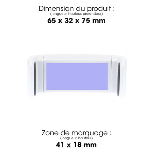 PADDO - SUPPORT VOITURE BLANC