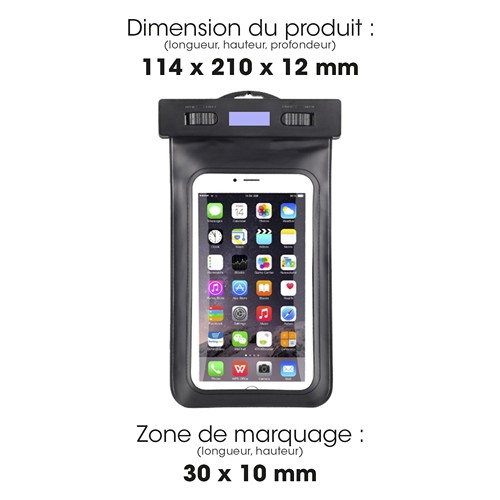 MIZU - ETUI IMPERMÉABLE WATERPROOF UNIVERSEL