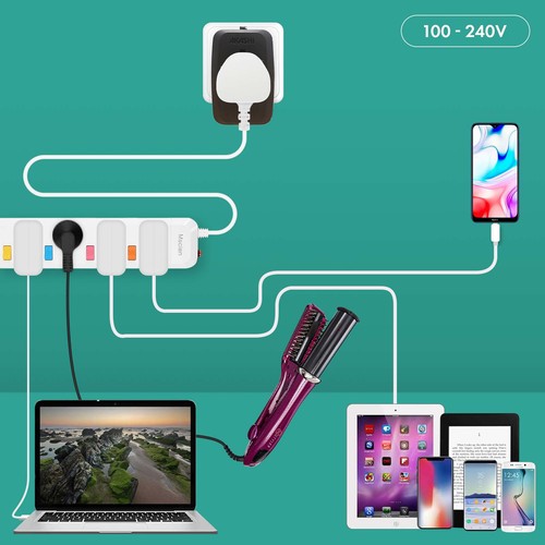 ADAPTATEUR UNIVERSEL DE VOYAGE - NOIR - 3