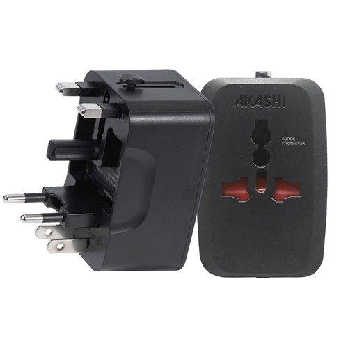 TOREBU - ADAPTATEUR UNIVERSEL DE VOYAGE - NOIR