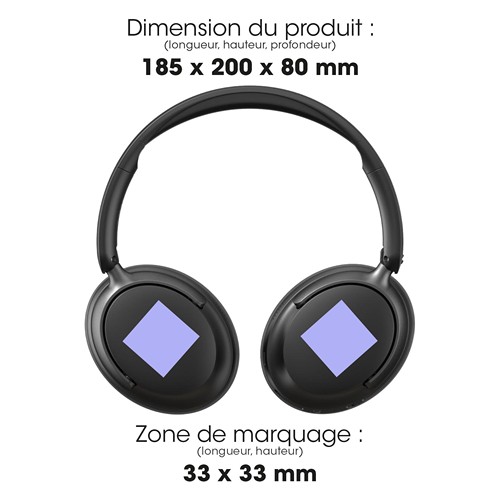 HERU - CASQUE SANS FIL BLUETOOTH