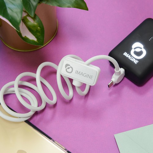 DAO - CÂBLE MAGNÉTIQUE 100W & TRANSFERT DE DONNÉES RAPIDE 4 EN 1