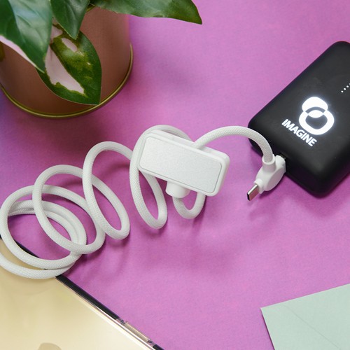 DAO - CÂBLE MAGNÉTIQUE 100W & TRANSFERT DE DONNÉES RAPIDE 4 EN 1 - NOIR