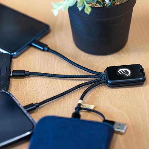 HIKARI - KIT LUMINEUX BATTERIE + CÂBLE UNIVERSEL AVEC LOGO LUMINEUX - 5