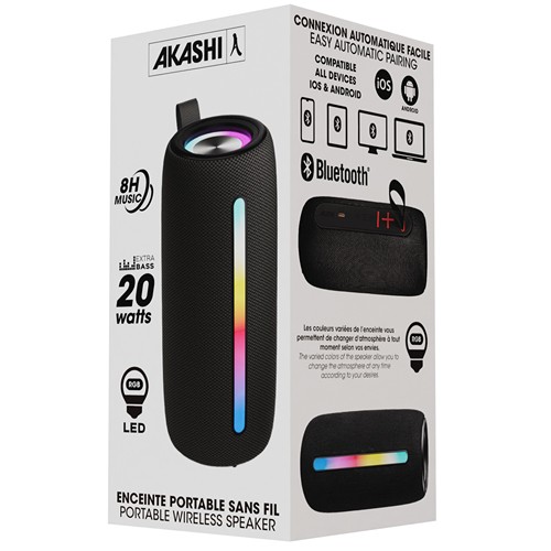 NAMANE - ENCEINTE BLUETOOTH 20W NOIRE