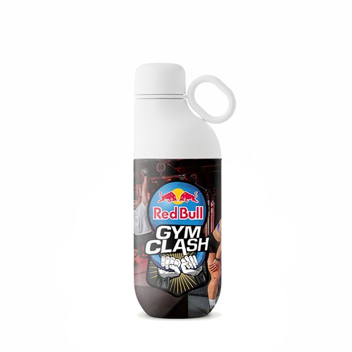 HOOKIPA M - 360° - Bouteille et gobelet 2 en 1 (500 ml / 370 ml) Double paroi en acier inoxydable recyclé et ABS - 2