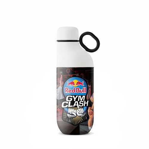 HOOKIPA M - 360° - Bouteille et gobelet 2 en 1 (500 ml / 370 ml) Double paroi en acier inoxydable recyclé et ABS - 4