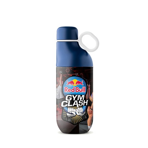 HOOKIPA M - 360° - Bouteille et gobelet 2 en 1 (500 ml / 370 ml) Double paroi en acier inoxydable recyclé et ABS - 5