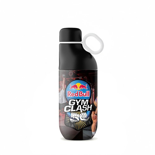 HOOKIPA M - 360° - Bouteille et gobelet 2 en 1 (500 ml / 370 ml) Double paroi en acier inoxydable recyclé et ABS - 8