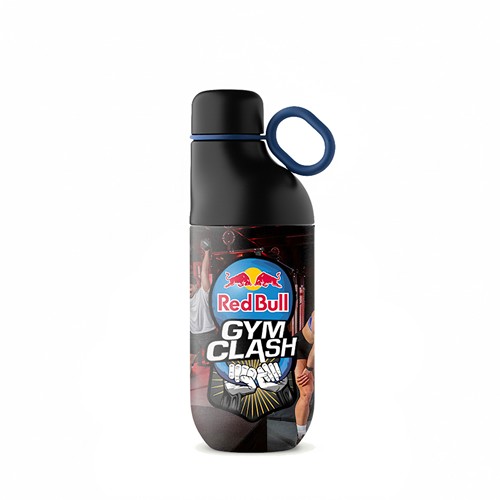 HOOKIPA M - 360° - Bouteille et gobelet 2 en 1 (500 ml / 370 ml) Double paroi en acier inoxydable recyclé et ABS - 9