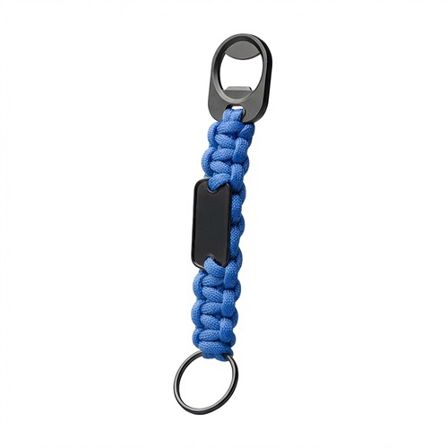 BRAID - RPET Porte - clés tressé avec décapsuleur - 3