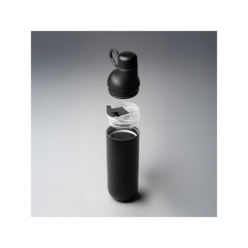 HOOKIPA L - 360° - Bouteille et gobelet 2 en 1 (750 ml / 620 ml) Double paroi en acier inoxydable recyclé et ABS - 5