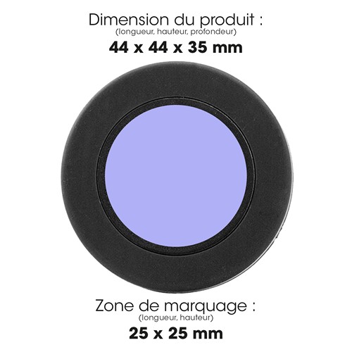 ALLO - Support magnétique universel pour ventilation de voiture en ABS recyclé