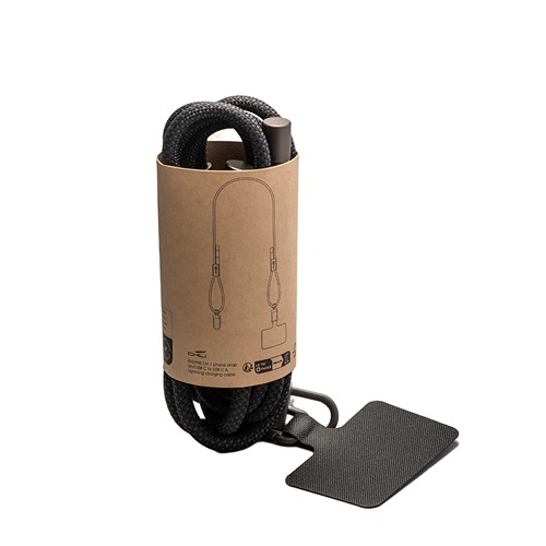 PEDRO L - Câbles de recharge et bandoulière pour téléphone en TPE recyclé - 3