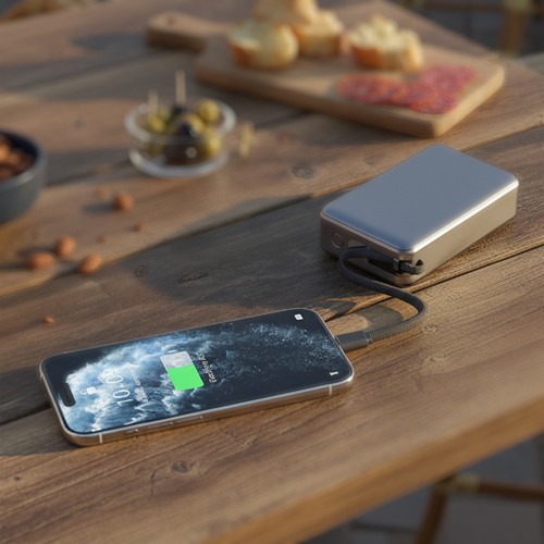 SHIBO - BATTERIE DE SECOURS CABLEE 65W - 20000mAh POUR PC, TABLETTES & SMARTPHONES
