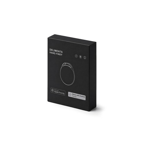 HANG FINDY - Système double Apple + Android, tracker en PU recyclé - 3
