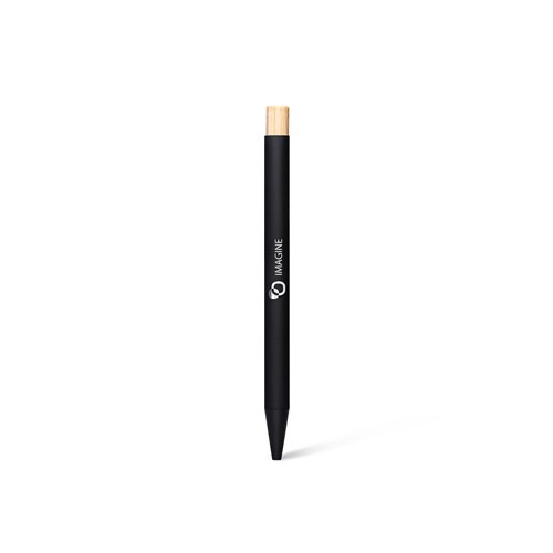 NOCLIP AB - Stylo à bille en aluminium recyclé et bambou FSC - 1
