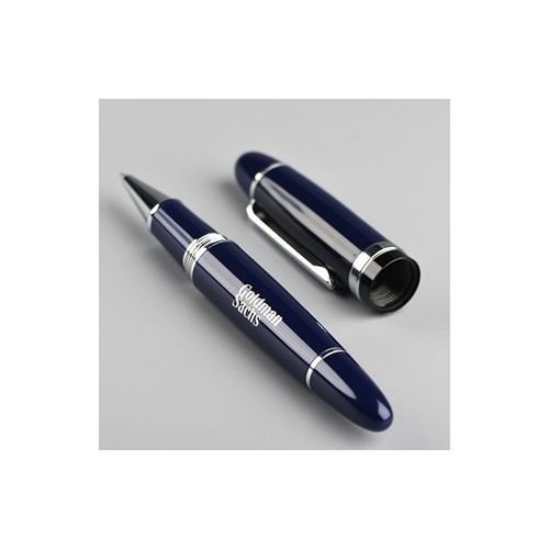 THE BIG PEN - Stylo à bille roulante en acier inoxydable recyclé