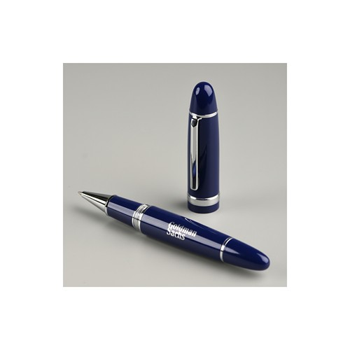 THE BIG PEN - Stylo à bille roulante en acier inoxydable recyclé