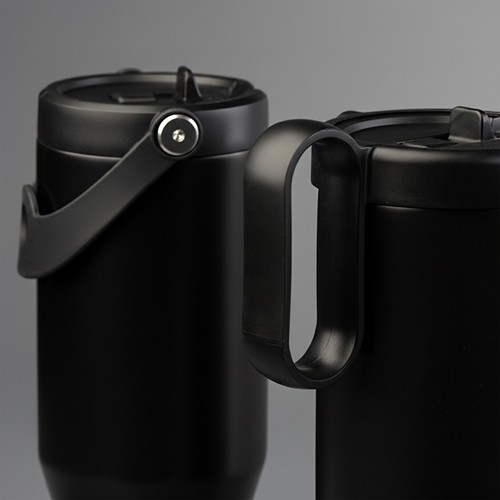 CALYPSO 878 - 360° - Gobelet en acier inoxydable recyclé à double paroi et sous vide, 900 ml / 30 oz