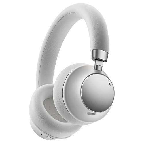 JUNDO - CASQUE À RÉDUCTION DE BRUIT ANC BLUETOOTH SANS FIL BLANC ET ALUMINIUM