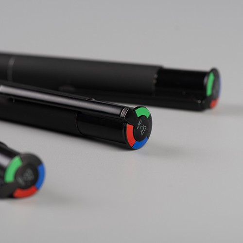 4KOLOR - Stylo à bille 4 couleurs en aluminium recyclé - 6