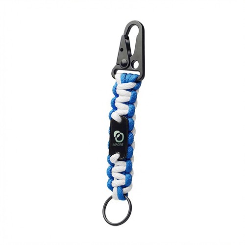 STRAND - RPET Porte - clés tressé avec crochet - 2