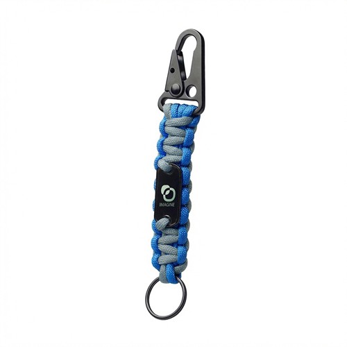 STRAND - RPET Porte - clés tressé avec crochet - 4