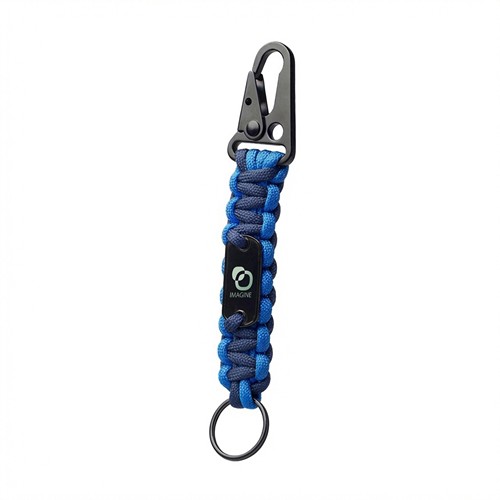 STRAND - RPET Porte - clés tressé avec crochet - 6