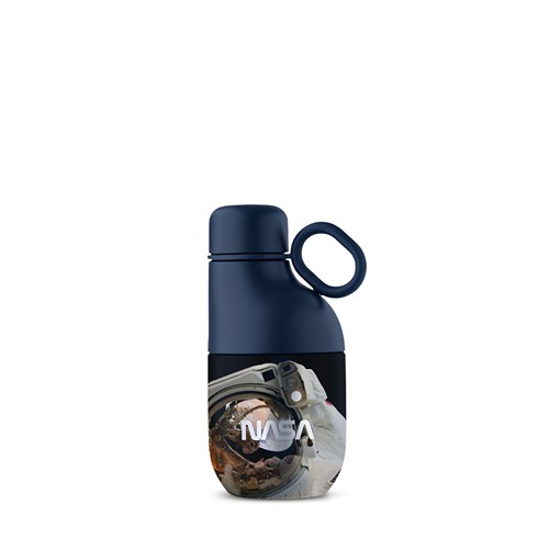 HOOKIPA S - 360° - Bouteille et gobelet 2 en 1 (330 ml / 200 ml) Double paroi en acier inoxydable recyclé et ABS - 4