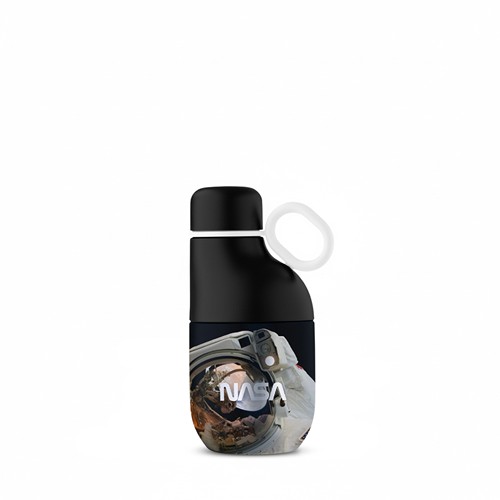 HOOKIPA S - 360° - Bouteille et gobelet 2 en 1 (330 ml / 200 ml) Double paroi en acier inoxydable recyclé et ABS - 9