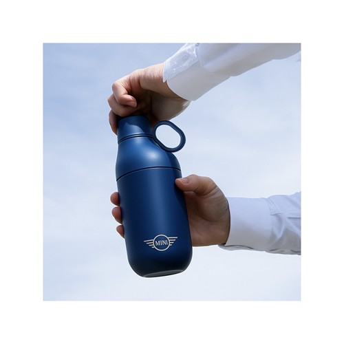 HOOKIPA S - Bouteille et gobelet 2 en 1 (350 ml / 200 ml) Double paroi en acier inoxydable recyclé et ABS - 5