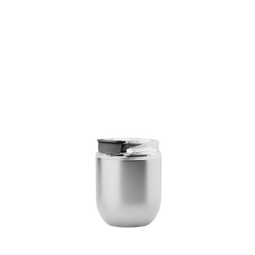 HOOKIPA S - Bouteille et gobelet 2 en 1 (350 ml / 200 ml) Double paroi en acier inoxydable recyclé et ABS