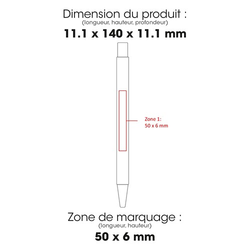 NOCLIP - Stylo graphite sans encre